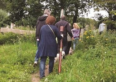 Een wel heel bijzondere wandelstok